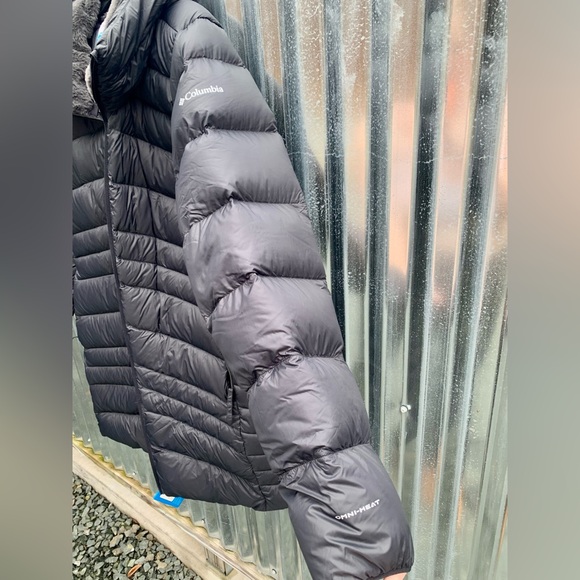 NWT Columbia Women’s Autumn Park Down Mid Jacket w Hood Black Sz 2X Omni-Heat - Picture 14 of 16